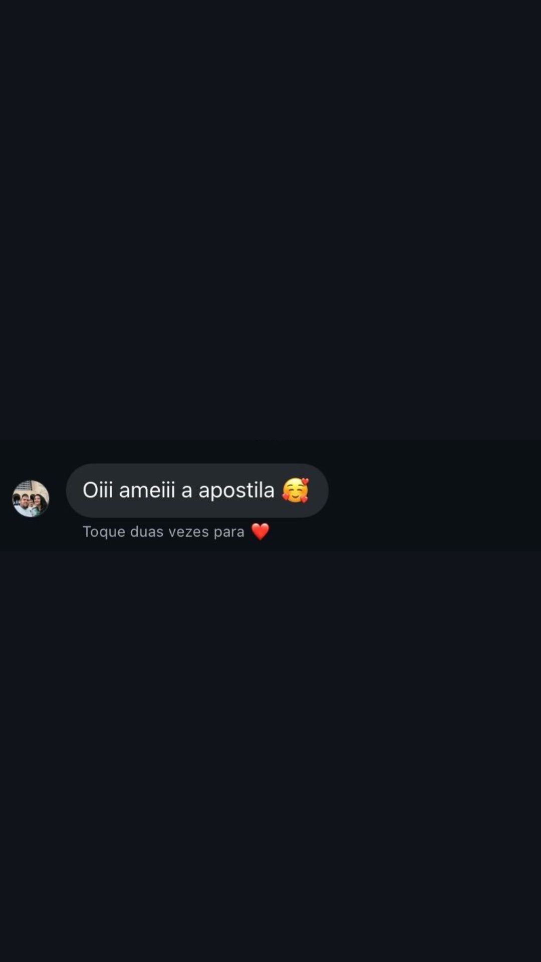 Depoimento reproduzido do material fornecido